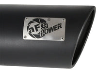 aFe MACH Force - XP 409 SS Right Side Single Wall Exhaust Tip 5in Inlet x 7in Outlet x 15in L - My Store