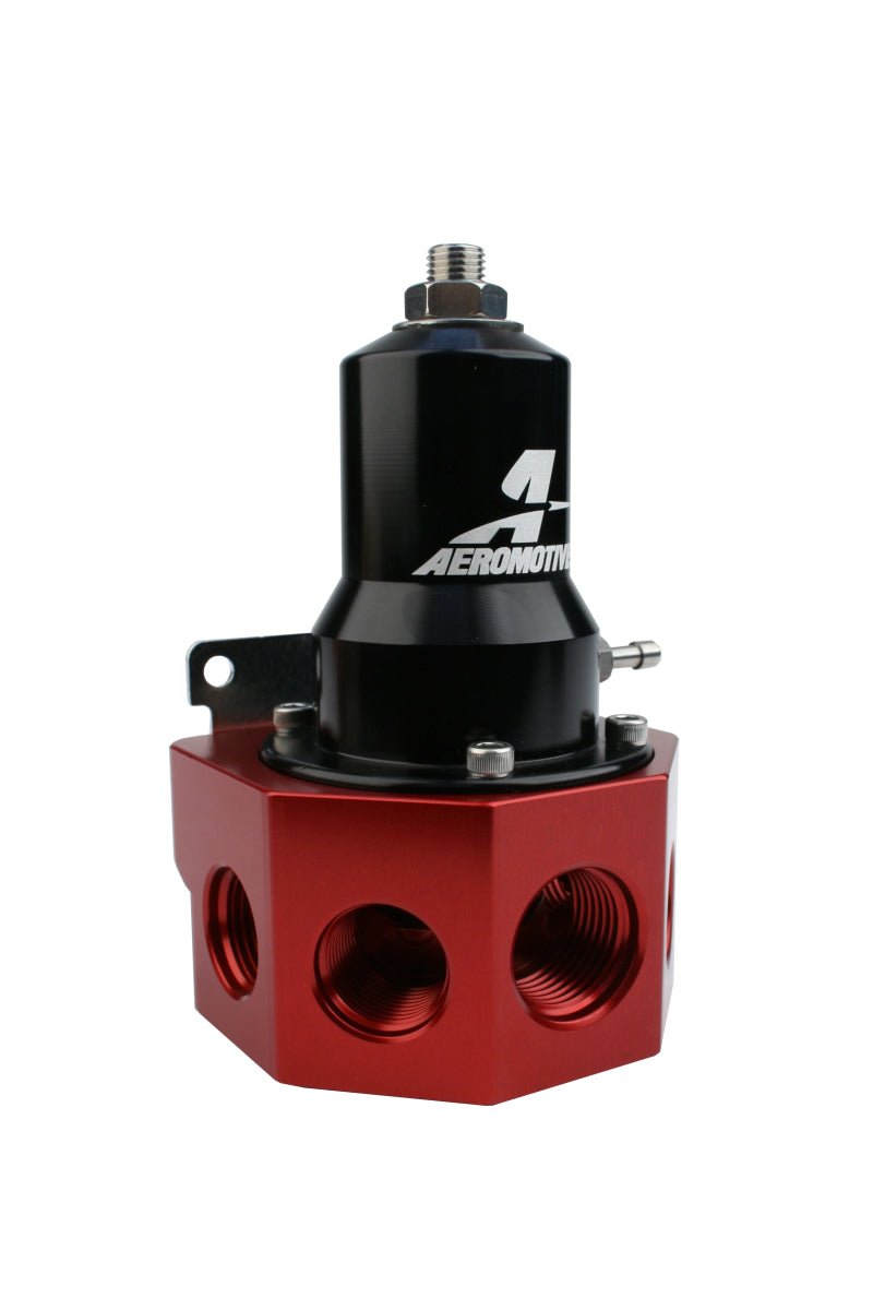Aeromotive Regulator - 30 - 120 PSI - .500 Valve - 4x AN - 08 and AN - 10 inlets / AN - 10 Bypass - My Store