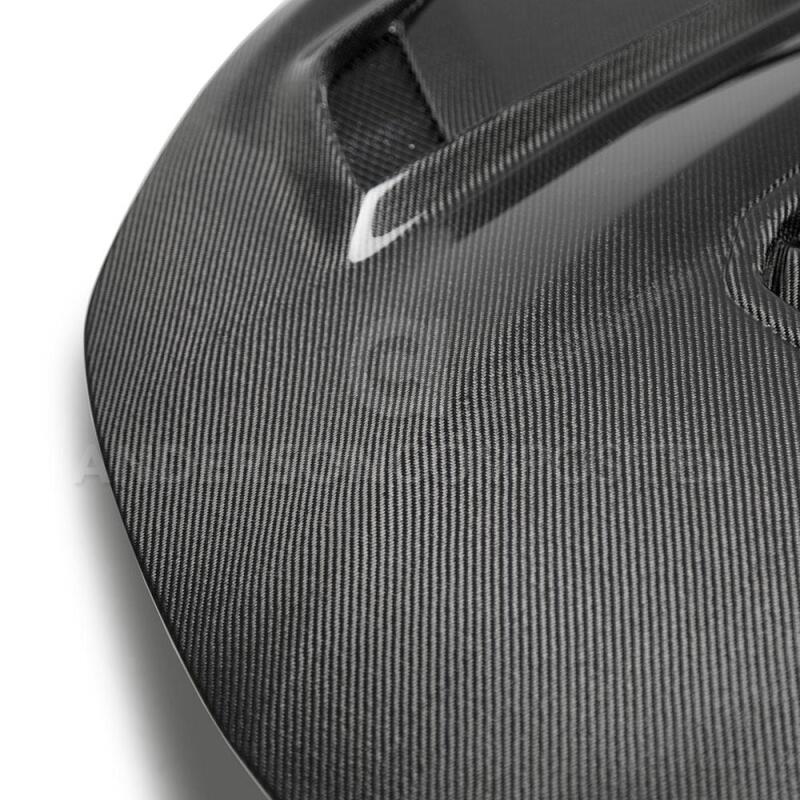 Anderson Composites 16 - 19 Chevrolet Camaro Double Sided Carbon Fiber Type - T2 Style Hood - My Store