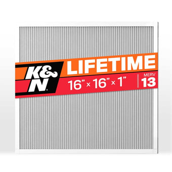 compare product K&N HVAC Filter 16 X 16 X 1 Merv 13