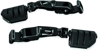 compare product Kuryakyn Ergo II Trident Dually ISO Pegs With Long Arms Gloss Black