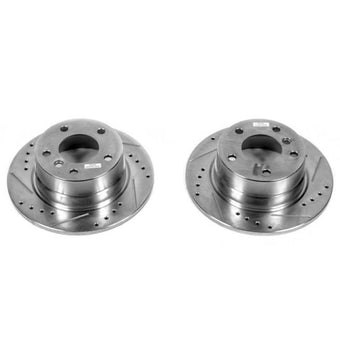 compare product Power Stop 03-05 BMW Z4 Rear Evolution Drilled & Slotted Rotors - Pair