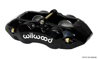 compare product Wilwood Caliper-D8-4 Front Black 1.88in Pistons 1.25 Disc