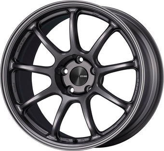 compare product Enkei PF09 18x9 5x114.3 30mm Offset 75mm Bore Dark Silver Wheel