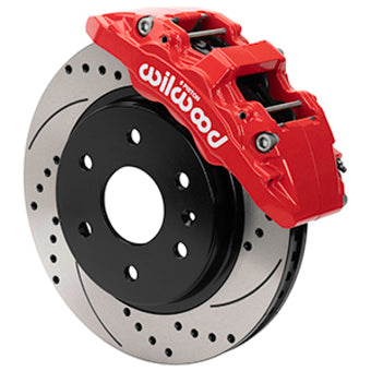 compare product Wilwood 19-21 Chevy Silverado/GMC Sierra Aero6-DM Front Brake Kit - D&S - Red