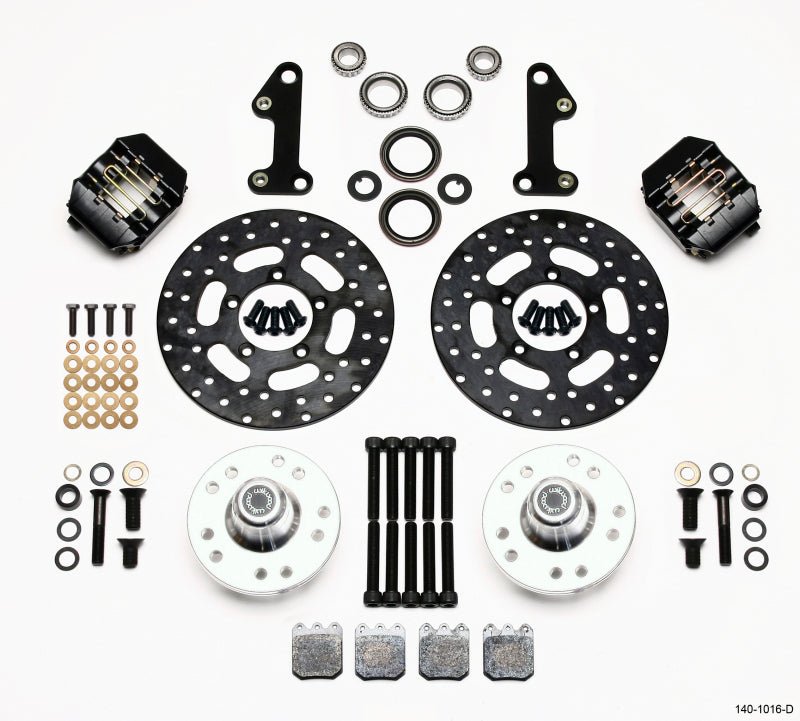 Wilwood Dynalite Single Front Drag Kit Drilled Rotor 67 - 69 Camaro 64 - 72 Nova Chevelle - My Store