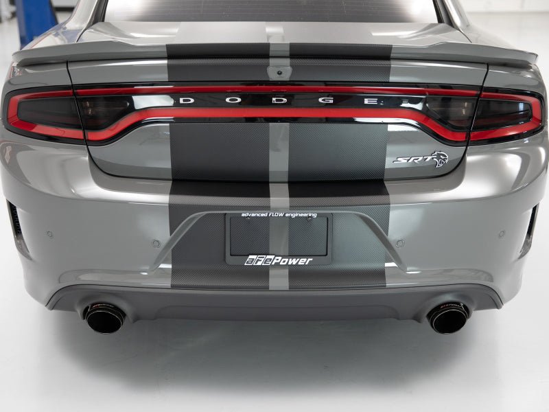 aFe MACH Force - XP 4 - 1/2in Carbon Fiber OE Replacement Exhaust Tips - 15 - 19 Dodge Charger/Hellcat - My Store