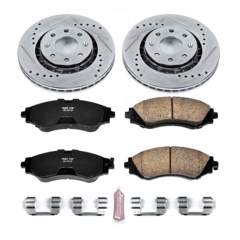 Power Stop 04 - 11 Chevrolet Aveo Front Z23 Evolution Sport Brake Kit - My Store