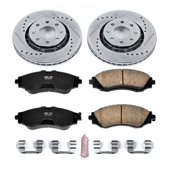 compare product Power Stop 04-11 Chevrolet Aveo Front Z23 Evolution Sport Brake Kit