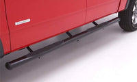 Lund 05 - 23 Nissan Frontier Crew Cab 4in. Oval Straight Steel Nerf Bars - Black - My Store