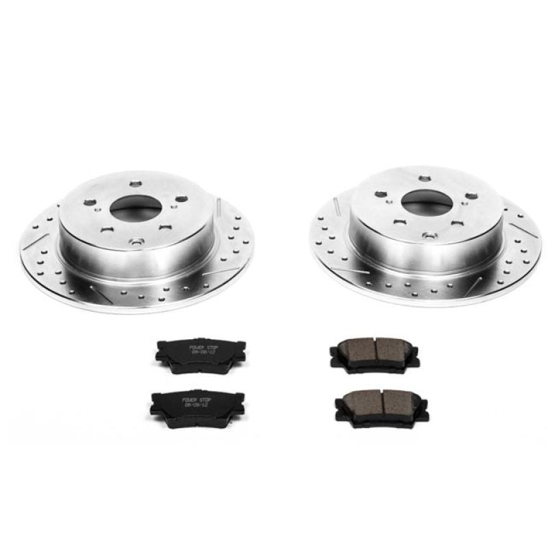 Power Stop 09 - 10 Pontiac Vibe Rear Z23 Evolution Sport Brake Kit - My Store
