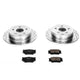 Power Stop 09 - 10 Pontiac Vibe Rear Z23 Evolution Sport Brake Kit - My Store