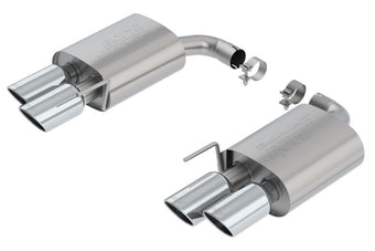 compare product Borla 2018 Ford Mustang GT 5.0L AT/MT 2.5in S-Type Exhaust w/o Valves (Rear Section Only)