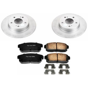 compare product Power Stop 2001 Infiniti I30 Rear Z17 Evolution Geomet Coated Brake Kit