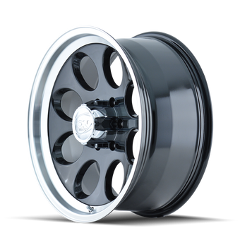 compare product ION Type 171 17x9 / 5x135 BP / 0mm Offset / 87mm Hub Black/Machined Wheel