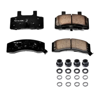 compare product Power Stop 94-99 Chevrolet C1500 Suburban Front Z17 Evolution Ceramic Brake Pads w/Hardware