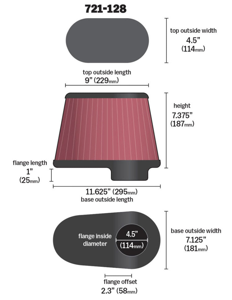 Airaid Dodge 5.9/6.7L DSL / Ford 6.0L DSL Kit Replacement Air Filter - My Store