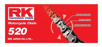 compare product RK Chain 520-100 - Natural