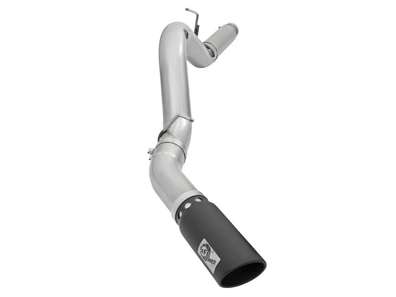 aFe Atlas Exhaust 5in DPF - Back Aluminized Steel w/ Black Tips 16 - 17 GM Diesel Truck V8 - 6.6L (td) - My Store