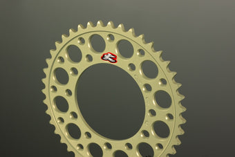 compare product Renthal 97-98/ 07-13 Honda CB 600F/ CBR 600F Rear Sprocket - Hard Anodized 520-43P Teeth