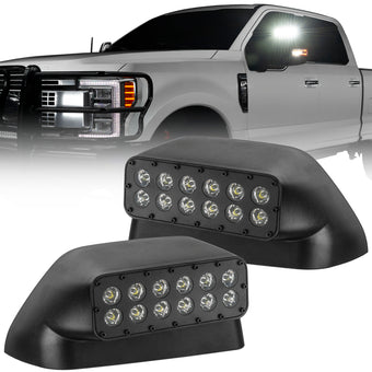 compare product ORACLE Lighting 17-22 Ford Super Duty LED Off-Road Side Mirror Ditch Lights