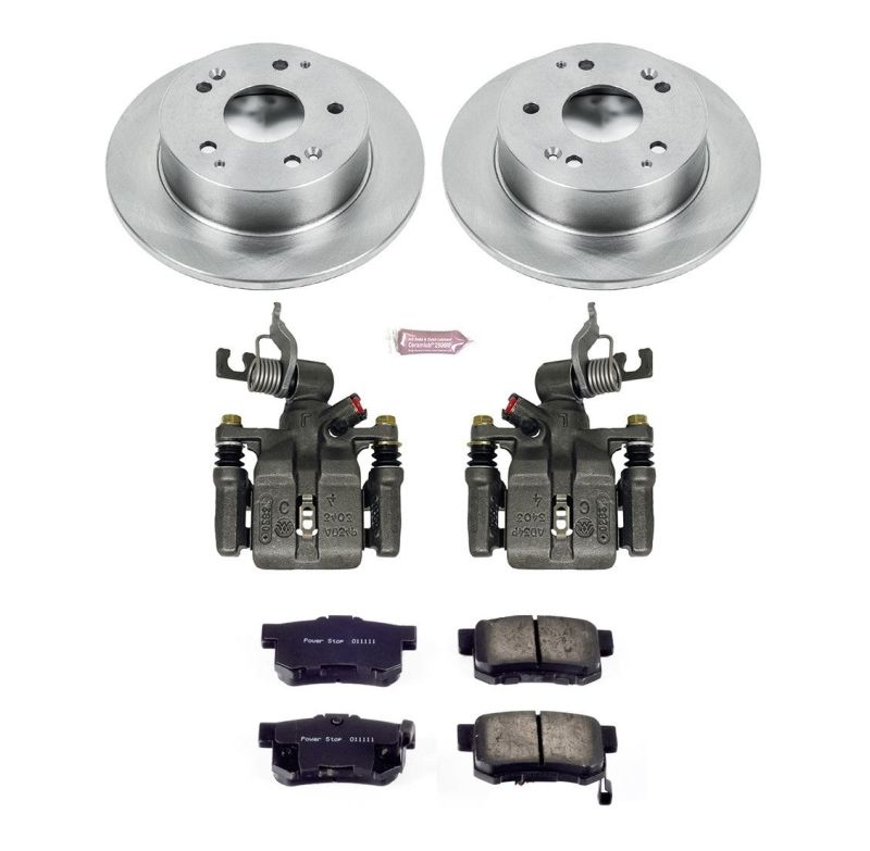 Power Stop 98 - 02 Honda Accord Rear Autospecialty Brake Kit w/Calipers - My Store