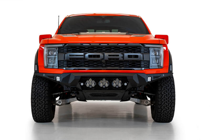 Addictive Desert Designs 2021+ Ford Raptor Bomber Front Bumper w/ 3 Baja Designs LP6 Light Mounts - My Store