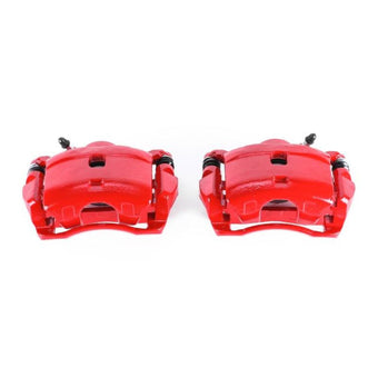 compare product Power Stop 90-97 Honda Accord Rear Red Calipers w/Brackets - Pair