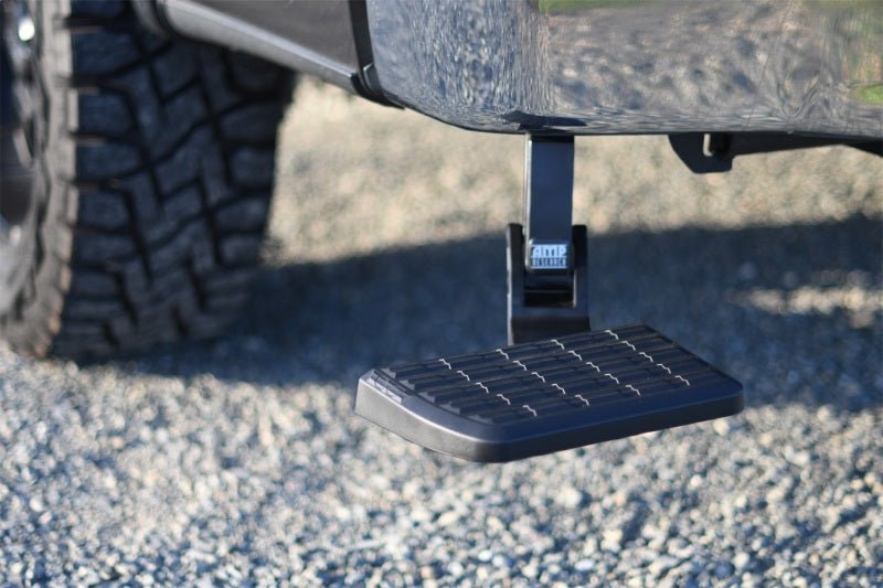 AMP Research 21 - 22 Ford F150 BedStep (Does Not Work w/Dual Exhaust) - Black - My Store
