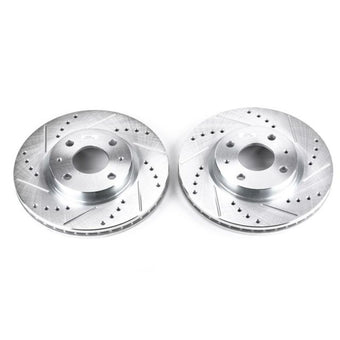 compare product Power Stop 08-11 Ford Focus Front Evolution Drilled & Slotted Rotors - Pair