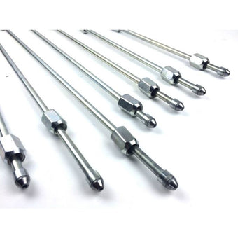 compare product Fleece Performance 18in High Pressure Fuel Line (8mm x 3.5mm Line, M14x1.5 Nuts)