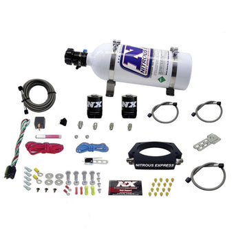 compare product Nitrous Express GM LS 102mm Nitrous Plate Kit (50-400HP) w/5lb Bottle