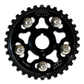 compare product AEM 90-91 Acura Interga RS LS GS & GSR/ 99-00 Honda Civic Si Black Tru-Time Cam Gear