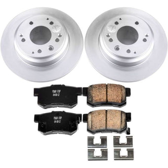 compare product Power Stop 91-95 Acura Legend Rear Z17 Evolution Geomet Coated Brake Kit