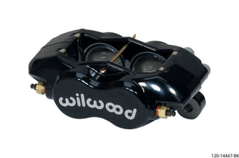 compare product Wilwood Caliper-Forged Dynalite w/Dust Seal-Black 1.75in Pistons .81in Disc