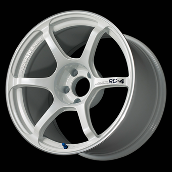 compare product Advan RG-4 17x9.0 / +45 Offset / 5x114.3 / 73mm Bore / Racing White Metallic and Ring