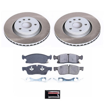 compare product Power Stop 2022 Jeep Grand Cherokee WK Front Semi-Coated Rotor Kit