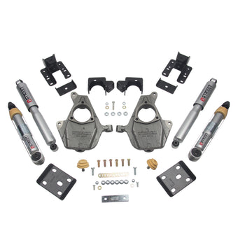 compare product Belltech LOWERING KIT 16.5-17 Chevy Silverado All Cab 2WD 3-4F / 5-6R