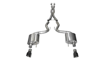 compare product Corsa 2015-2017 Ford Mustang GT Fastback 5.0 3in Xtreme Cat Back Exhaust w/ Dual Black 4.5in Tips