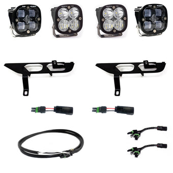 compare product Baja Designs 2021+ Ford F-150 Pro Series Fog Pocket Kit - Clear