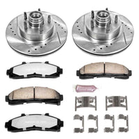 Power Stop 95 - 01 Ford Explorer Front Z36 Truck & Tow Brake Kit - My Store