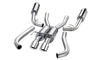 compare product Corsa 2009-2010 Dodge Challenger R/T 5.7L V8 Auto Polished Xtreme Cat-Back Exhaust