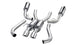 Corsa 2009 - 2010 Dodge Challenger R/T 5.7L V8 Auto Polished Xtreme Cat - Back Exhaust - My Store