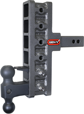 compare product Gen-Y Mega Duty 2in Shank 7.5in Offset Drop 10K Hitch w/GH-031 Dual-Ball/GH-032 Pintle Lock