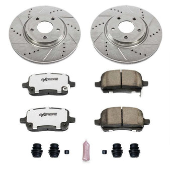 compare product Power Stop 05-06 Chevrolet Cobalt Front Z26 Street Warrior Brake Kit