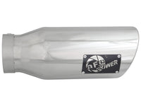 aFe Diesel Exhaust Tip Bolt On Polished 4in Inlet x 6in Outlet x 15in Long - My Store