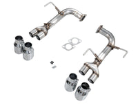 AWE Tuning 22 - 25 Subaru VB WRX Track Edition Axle - Back Exhaust - Chrome Silver Tips - My Store
