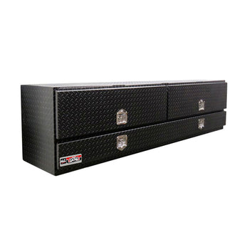 compare product Westin/Brute High Cap 96in Stake Bed Contractor TopSider w/ Doors 96 x 20 x 24 - Tex. Blk