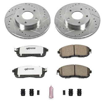 compare product Power Stop 99-01 Nissan Maxima Front Z26 Street Warrior Brake Kit