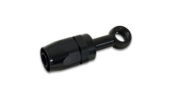 compare product Vibrant -10AN Banjo Hose End Fitting for use with M14 or 9/16in Banjo Bolt - Aluminum Black